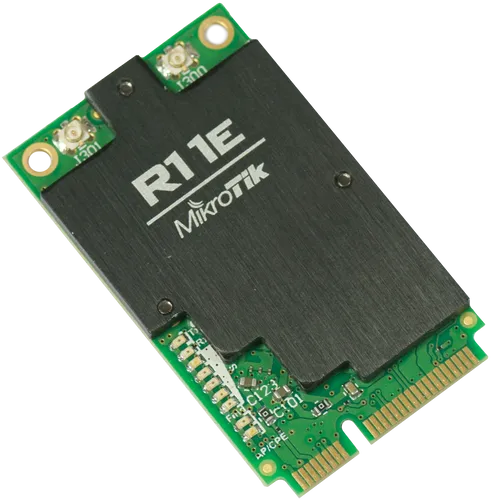 Mikrotik R11e-2HnD - Kabellos - Mini PCI Express - RF Wireless - 2x uFL - AR9580 - IEEE 802.11b - IEEE 802.11g - IEEE 802.11n (R11e-2HnD)