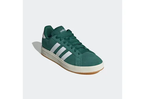 adidas Herren Grand Court Base 00s Shoes - Herren-Sneaker mit regulärer Passform, aus Wildleder und Gummi-Cupsohle, ideal für nachhaltige Mode, da mindestens 20 % der Materialien recycelt sind.