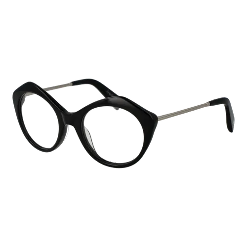 Yohji Yamamoto Brille YY1004 019 51 – Elegante Damenbrille - Stilvolle Damenbrille im Schmetterlingsdesign mit schwarzem Azetat-Rahmen. Ideal für modebewusste Trägerinnen, die Wert auf elegantes Design legen. Lieferung im Original Soft Etui.