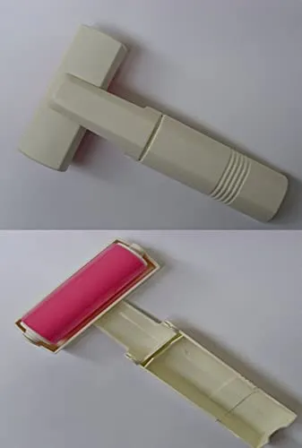 holzfuerkinder 1x Kleiderrolle dauer Fusselroller Fusselrolle abwaschbar Tierhaarentferner im Kunststoffetui