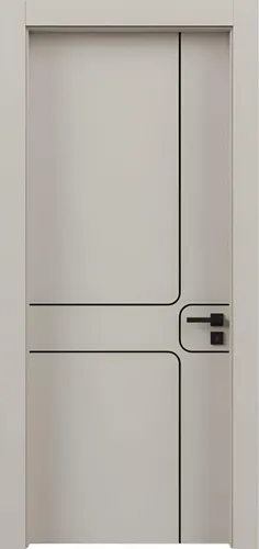 Edle Graue Innentür für moderne Wohnräume - Hochwertige Innentür in Grau, ideal für jeden Raum. Mit modernem Design und robuster Holzqualität bietet sie eine stilvolle Trennung zwischen den Wohnbereichen.