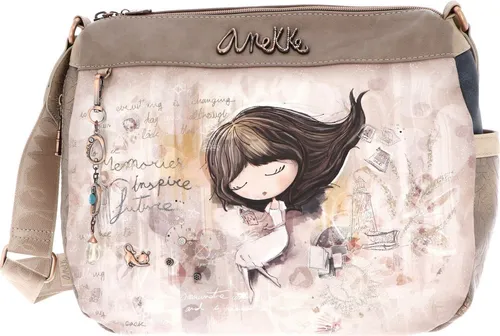 Anekke Umhängetasche Crossbody Bag - Stylische Umhängetasche mit mehreren Fächern für optimalen Stauraum. Ideal für jeden Tag, bietet sie einen farbenfrohen Akzent und ist individuell anpassbar.