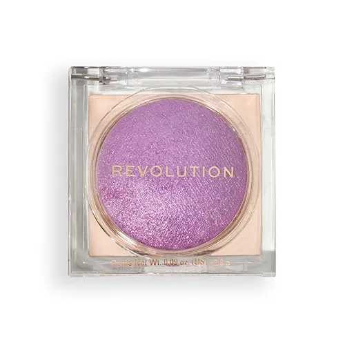 Makeup Revolution Beam Bright Blush Rouge für strahlende Haut Farbton Lick of Lilac 2.8 g