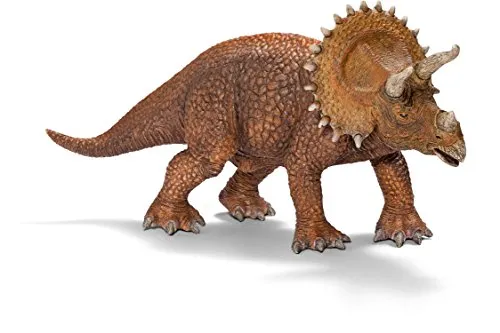 SCHLEICH 14522 - Triceratops - Dinosaurier & prähistorische Kreaturen für Kinder, detailreiches Modell mit fantastischer Farbgebung für realistischen Spielspaß