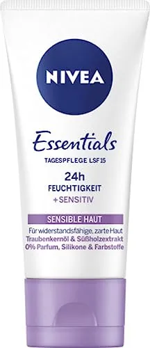 NIVEA Beruhigende Tagespflege für Sensible Haut mit LSF 15