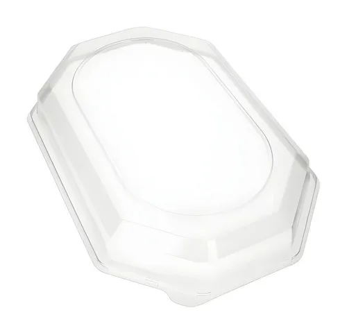 Transparente Deckel für Servierplatten - 50 Stück - Servierplatten & -schalen, ideal für Buffet und Catering, aus robustem APET-Material für maximale Frische und Hygiene.