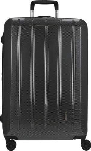 CHECK.IN London 2.0 - 75 cm 4-Rollen-Trolley - Robuster Koffer mit 121 l Volumen, Dehnfalte für 10% mehr Packvolumen und 360° drehbaren Doppelrollen für leichtes Reisen. Inkl. TSA-Zahlenschloss und praktischem Schutzbeutel.