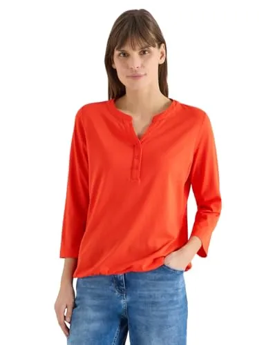 Cecil Shirt im Tunika-Look Cherry Tomato orange S von CECIL