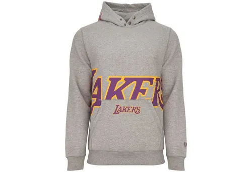 New Era NBA Oversized Hoody - Los Angeles Lakers - XXL - Stylischer Kapuzenpullover in XXL für Herren. Perfekt für Sport und Freizeit, aus hochwertiger Baumwolle für einen bequemen Tragekomfort und lässigen Look.