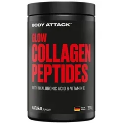 Body Attack - Glow Collagen Peptides - 300g Dose Geschmacksrichtung Neutral