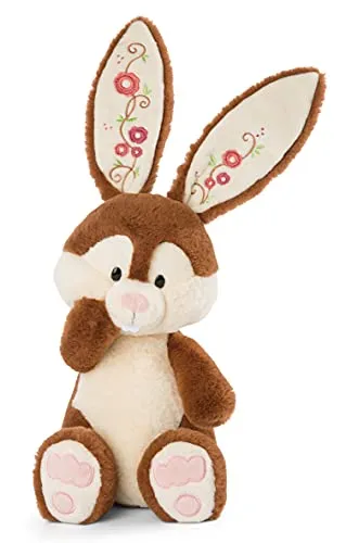 NICI Kuscheltier Hase Poline Bunny 35cm – Flauschiger Kuschelhase für Kinder und Babys - Stofftier & Teddybär: Super weiches NICI-Plüsch mit rosa Pfötchen und niedlichem Stupsnäschen – der ideale Kuschelfreund für unvergessliche Spielmomente.