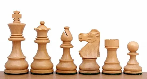 Sunrise Chess & Games French Schachfiguren 3,75 Zoll