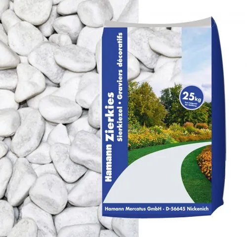 Marmorkies Carrara weiss 25-40mm 25kg Sack