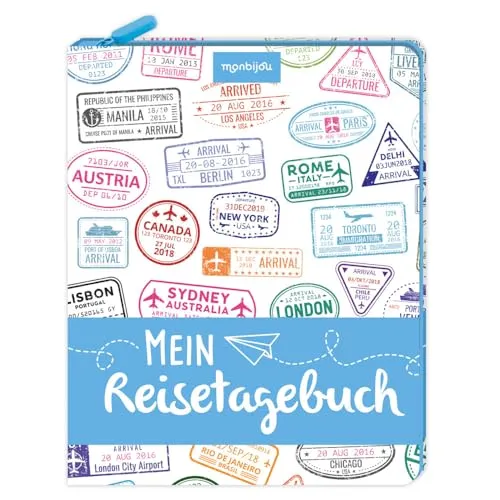 Mein Reise-Tagebuch - Eintragbuch mit Reißverschluss - Hobbys & Handwerk: Reisetagebuch zum Selberschreiben für unvergessliche Urlaubserinnerungen, inklusive Checklisten und Geheimtipps.