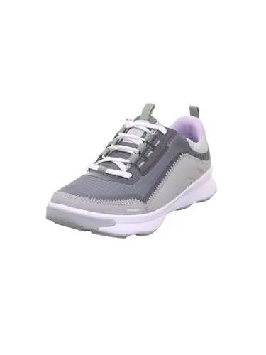 Legero Damen Ready Sneaker FUMO (GRAU) 2200, 37.5 EU - Damen-Sneaker mit sportlichem Design, rutschhemmender Gummilaufsohle und softem Textilfutter für maximalen Komfort.