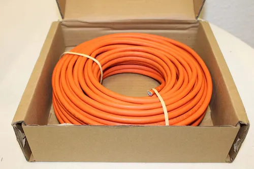 HB-DIGITAL Netzwerkkabel Kategorie 7 AWG 23/1 25m - Orange Neu Rechnung MwSt