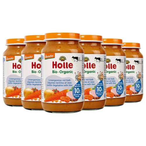 Linsengemüse mit Kalb