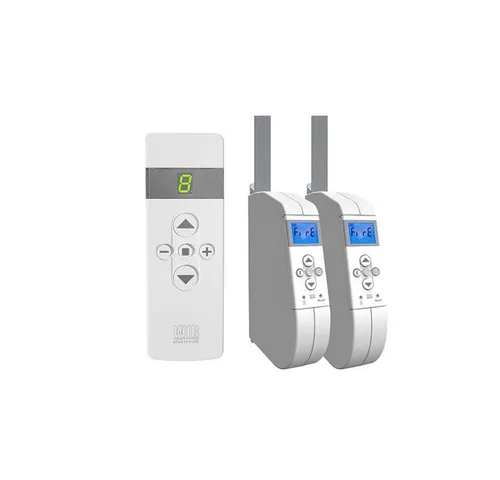 WIR elektronik Rollladengurt-Antrieb WIR SET FB-9 - Rollläden-Gurtwickler mit Funkfernbedienung und automatischer Sicherheitsfunktion für mehr Komfort und Sicherheit im Brandfall. Ideal für schnelle Nachrüstung ohne bauliche Änderungen.