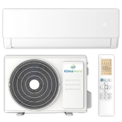 KlimaWorld Split Klimaanlage Komplett-Set | Nexa S5 E Inverter 9 | 2,6 kW
