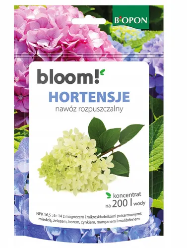 Hortensiendünger Wasserlöslich 200g für blühende Hortensien