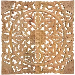 Xxxl Holzbild 3D-Effekt in bronze von Mango