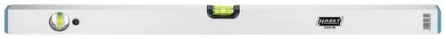 Hazet 2154-80 Wasserwaage 800mm - Analoge Wasserwaage mit hoher Messgenauigkeit von 1 mm/m, bruchsicheren Blocklibellen und fluoreszierender Flüssigkeit für optimale Ablesbarkeit bei Dämmerlicht.