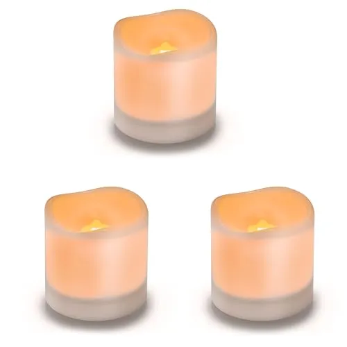esotec LED-Kerze 3er Set Romantica mit Flackerlicht - Romantische Solar-LED-Kerzen im 3er Set, täuschend echt im Design und ohne Brandgefahr. Ideal für stimmungsvolle Tischdekoration auf Balkon oder Terrasse.