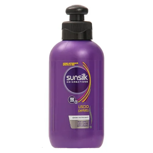 Sunsilk Entwirrungscreme Liscio Perfetto 200ml - Haarspülungen für perfekt glattes Haar, das durch die Ausrichtung der Haarfasern glänzt und gesund aussieht.
