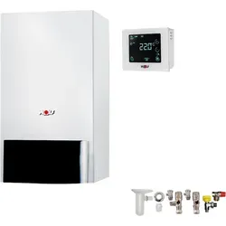 WOLF Gas-Heizwert-Therme CGU-2-10, 10 kW Erdgas E/H