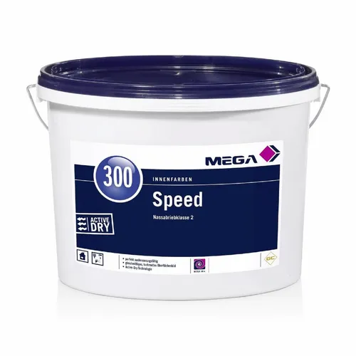 MEGA 300 Speed Premium Wandfarbe Innenfarbe Innenwandfarbe weiss 12,5 L