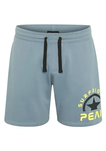 Chiemsee Bermuda-Shorts mit SURF Riders Peak Druck - Herren-Shorts aus Baumwollmischung, ideal für Freizeit und Sport. Weich angeraut für hohen Tragekomfort und mit elastischem Tunnelzugbund für eine perfekte Passform.