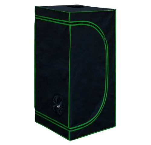 Kingpower Grow Box 40x40x120 cm - Gewächshaus für Indoor & Outdoor, ideal für Pflanzenzucht mit 99,9% Lichtundurchlässigkeit und hochreflektierender Innenseite für optimales Wachstum.