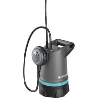 GARDENA Klarwasser Tauchpumpe 20000 BASIC - Wasserpumpen für effizientes Abpumpen von Klarwasser, leistungsstark und robust für Garten und Haushalt.