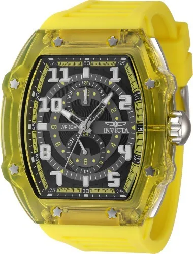 Invicta Racing Herren 48,5mm Tonneau Quarz Uhr - Farbwahl von Invicta