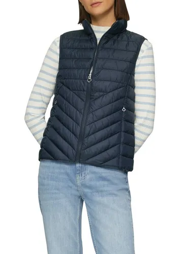 s.Oliver Steppweste NAVY mit Stehkragen in blau von s.Oliver