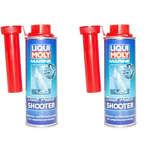 X 200 ml Motor LIQUI MOLY Marine Diesel Protect Shooter Additiv Anti Bakterien 2
