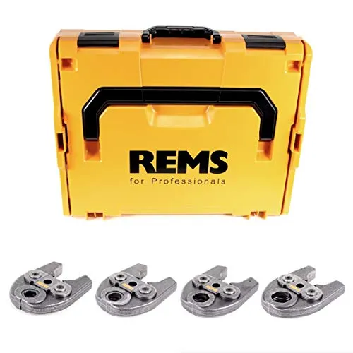 REMS Presszangen Mini Set M 15-18-22-28 im Systemkoffer L-Boxx