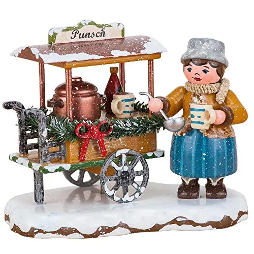 WiKi Punschwagen - Saisonale Deko für gesellige Winterabende, ideal für Punsch und Glühwein auf Weihnachtsmärkten oder Festen.