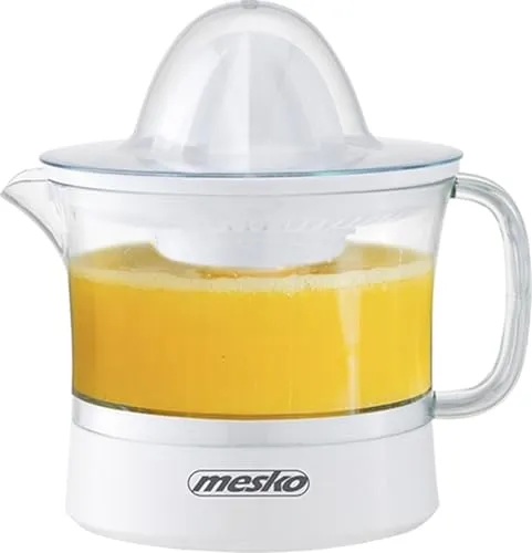 ADLER Mesko Zitruspresse, 40 W Leistung, 0,5 L Kapazität