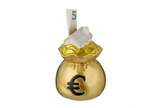 relaxdays Spardose 2x Spardose Geldsack