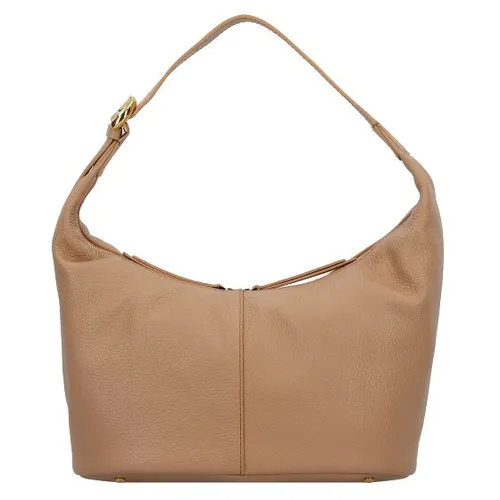 Coccinelle Fernanda Schultertasche Leder 29 cm braun - Handtaschen mit hochwertigem Leder, langlebig und stilvoll. Praktischer Reißverschluss und innere Fächer für optimale Organisation.