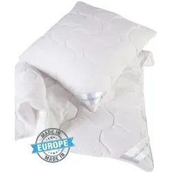 Bettenset, Weiß, Textil, Füllung: Polyester,Hohlfaser, 135x200 cm, Oeko-Tex® Standard 100, Schlaftextilien, Bettdecken