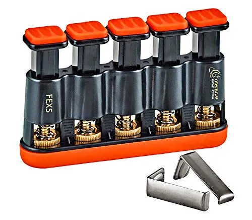 Ortega Guitars Fingertrainer - einstellbare Stärke für 5 Finger (FEX5)