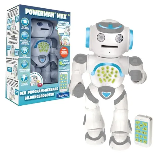 Lexibook Powerman Max, interaktiver STEM-Roboter von LEXIBOOK