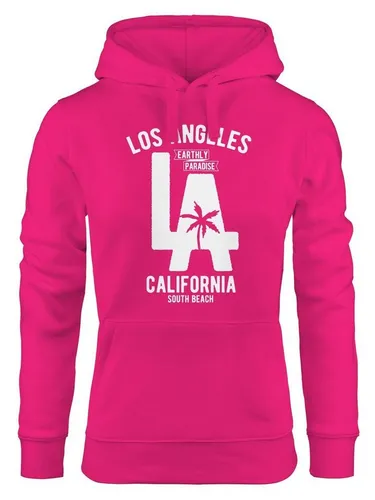 Neverless Hoodie Hoodie Damen Los Angeles California LA Palme Sweatshirt Kapuze Hoody