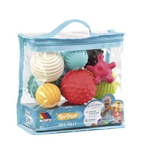 M MOLTO - 19521 - Baby Blöcke Spielzeug-Bausteine für Kleinkinder 10 pieces