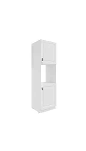 Küchen Backofen Hochschrank 60 cm Stilo Weiss