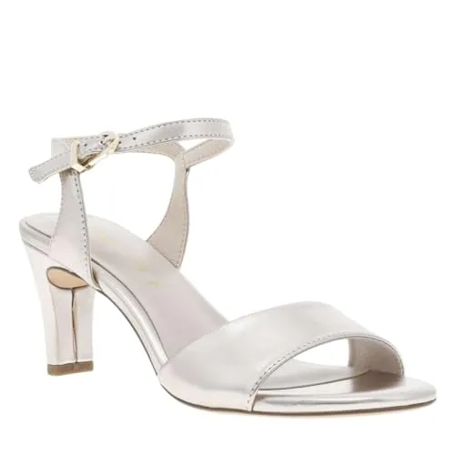 Tamaris Sandalette goldfarben 35 EU in silber von Tamaris