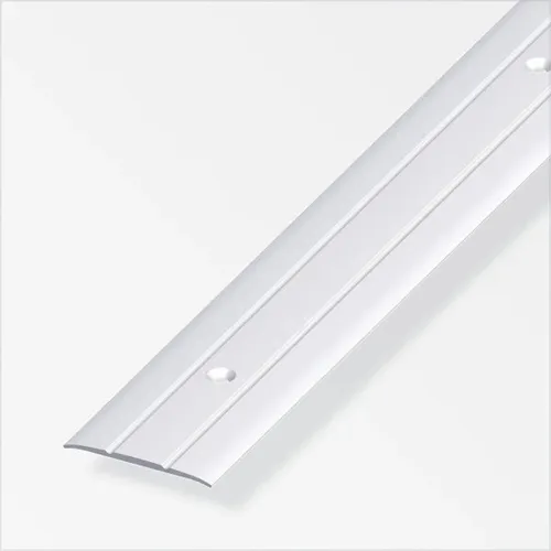 alfer Übergangsprofil 1 m, 37 x 2.5 mm Aluminium eloxiert silber