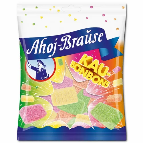  Frigeo Ahoj-Brause Kaubonbons, vegan, bunt, prickelnd 150g Beutel 6,67€/1kg